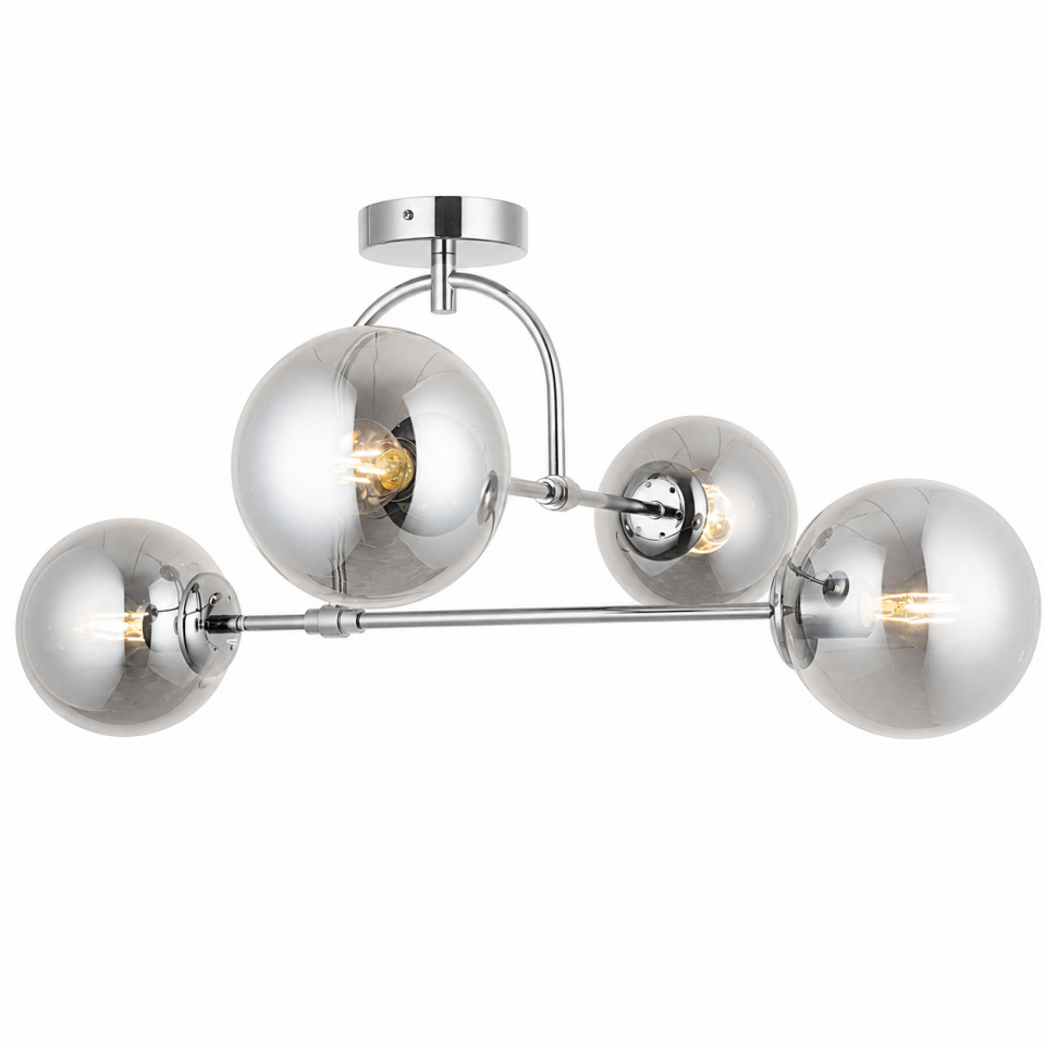 PORTEMO 4 LU KOBALT PLAFONYER 4XE27