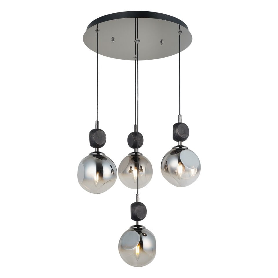 BUFFO 3+1 KOBALT YUV. AVİZE 4XE14