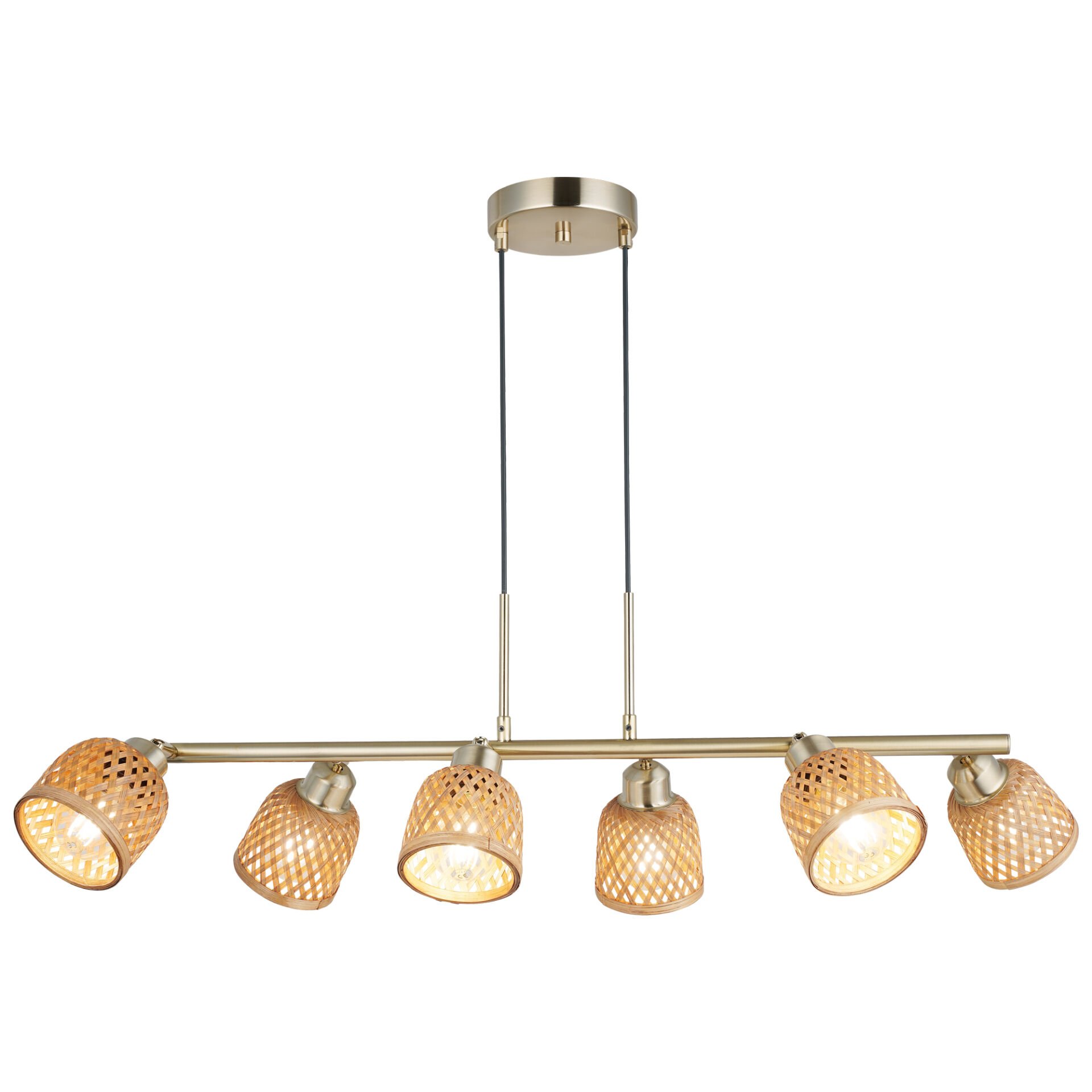 POMOR 6 LI ANTIK LAK SIRALI AVİZE 6XE27