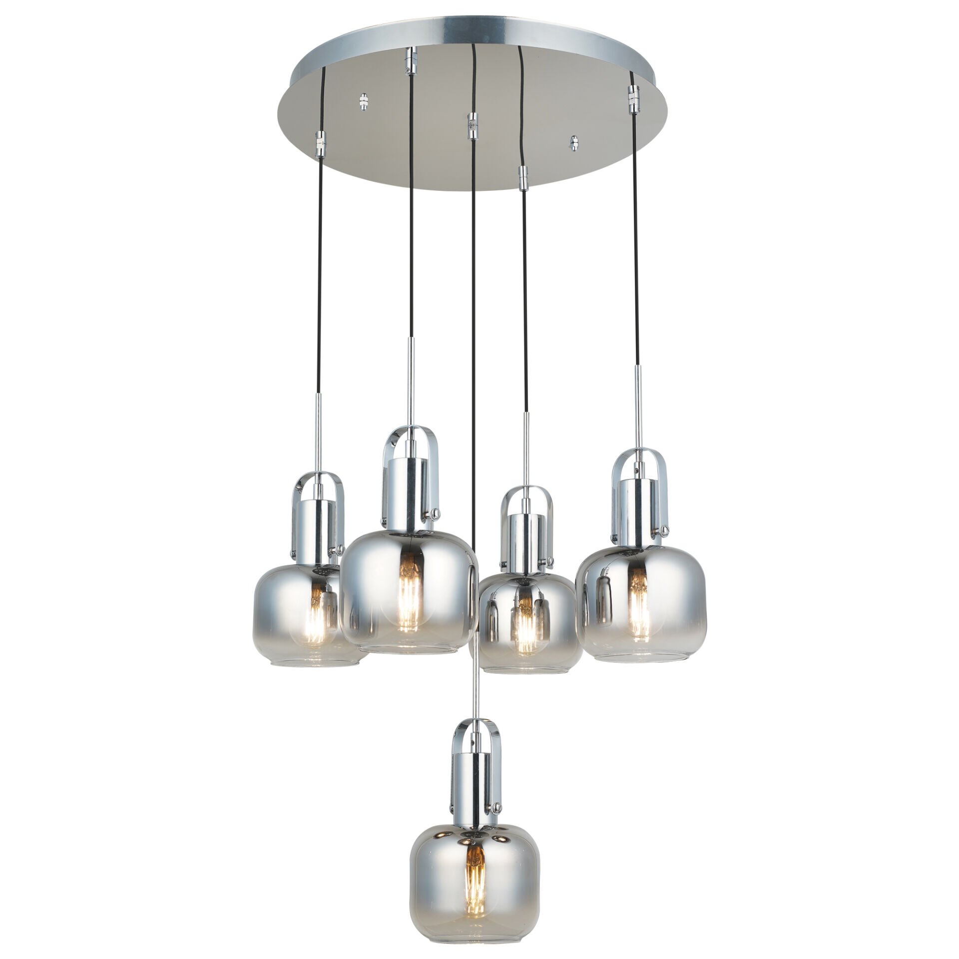 MARNE 4+1 KROM SARKIT AVİZE 5XE27