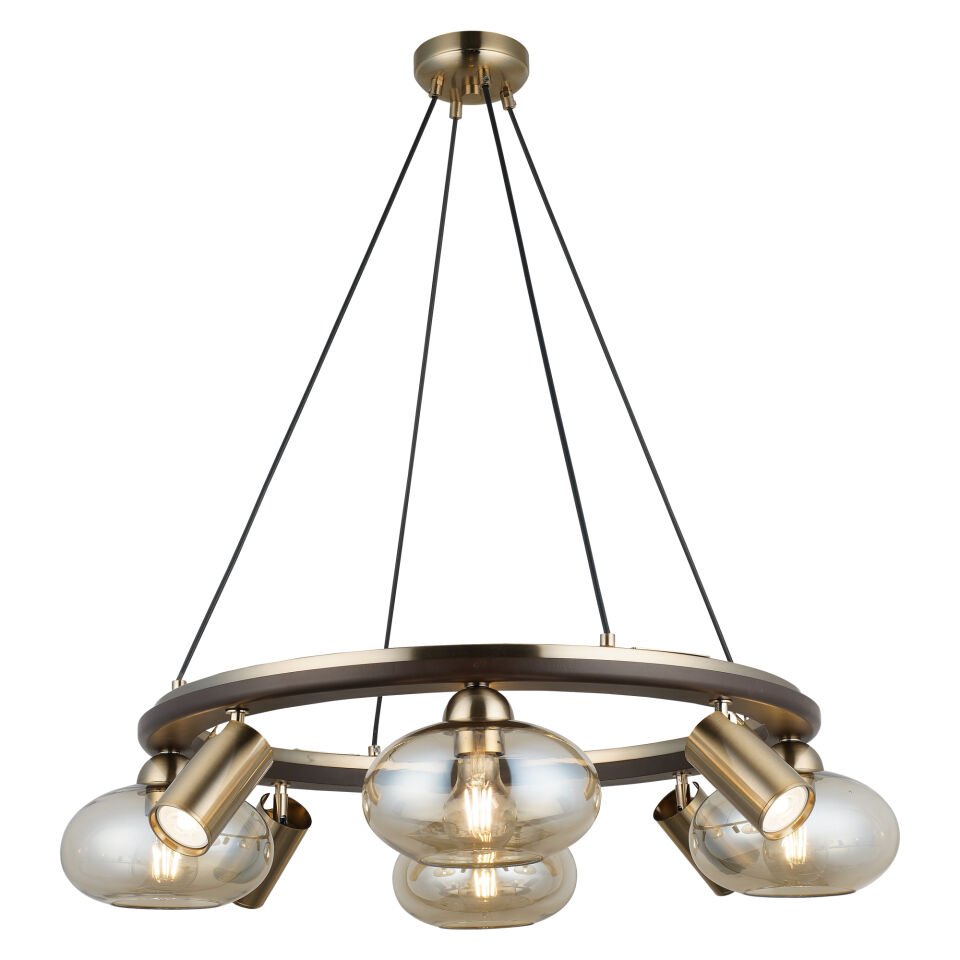 AMADORE 4+4 LI ANTIK LAK AVIZE 4XGU10 4XE27