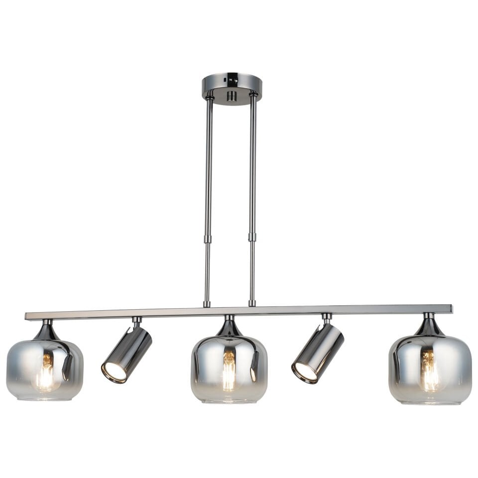 RAZNO 3+2 LI KOBALT SIRALI AVİZE 2XGU10-3XE27