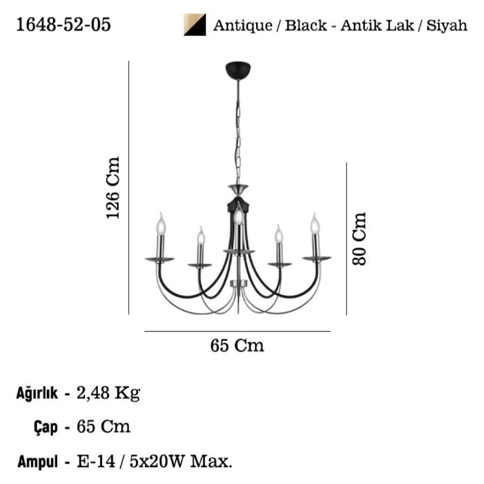 FERRA 5 LI ANTIK LAK AVIZE 5XE14