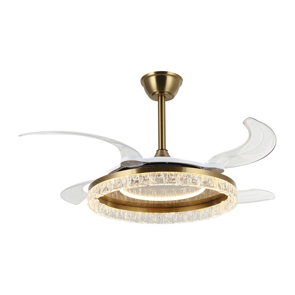 PANADA 04 LEDLİ FAN AVİZE 3000-6000K 45W
