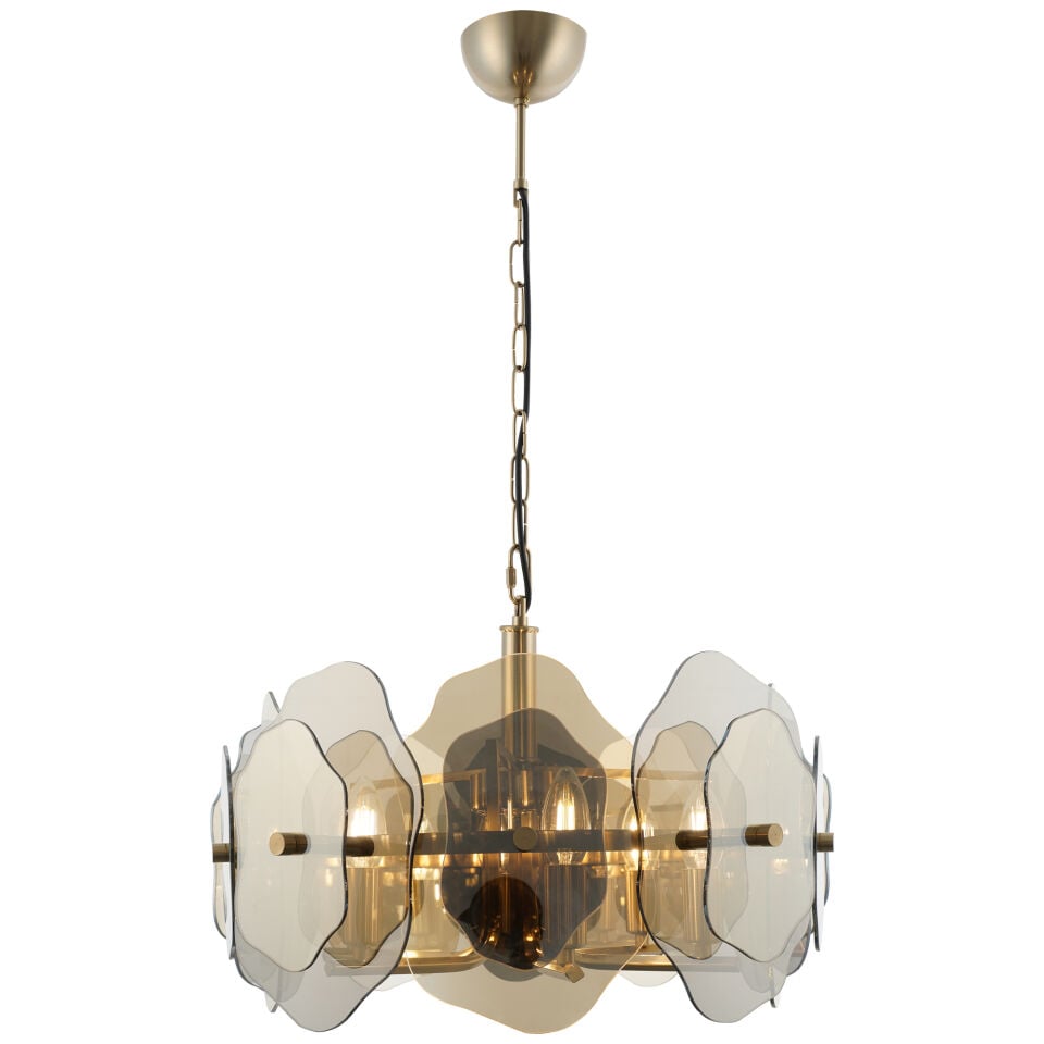 DOREDEA Q55 ANTIK LAK AVİZE 6XE14