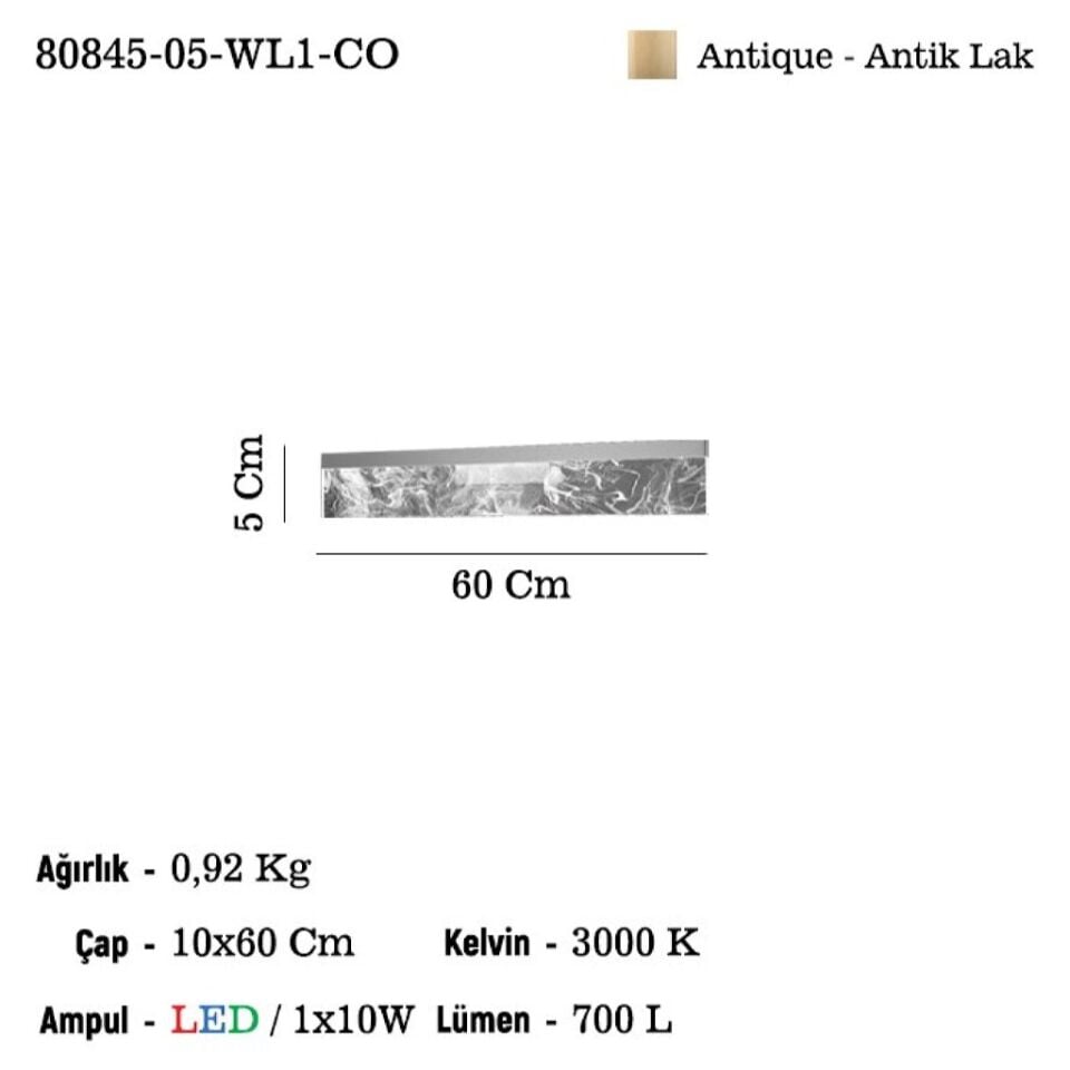 MINOSA U.BOY LED Aplik 3000K 10W